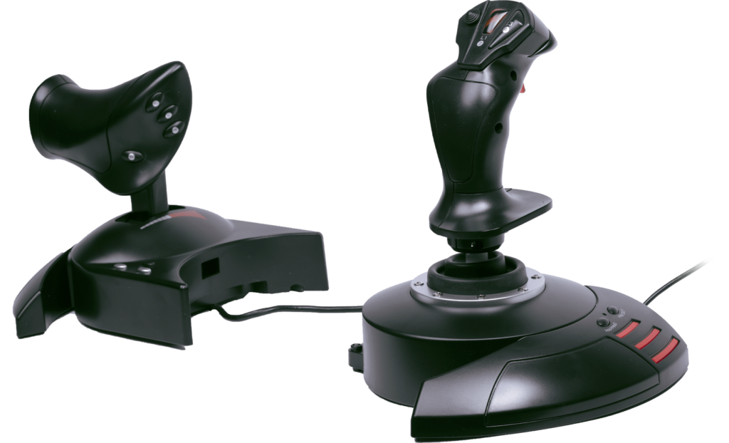 Joystick Thrustmaster - T.Flight HOTAS X - 12 botões, 5 eixos, manete destacável - Preto (Imagem 1)